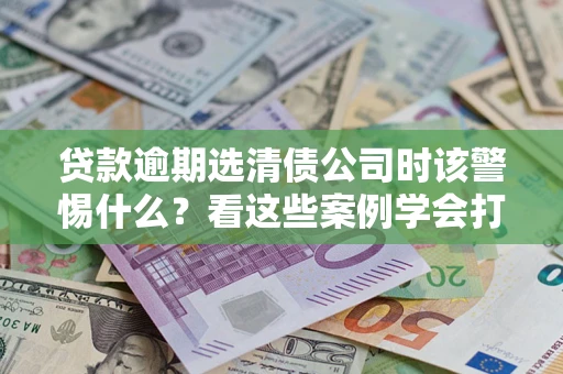 济南贷款逾期选清债公司时该警惕什么？看这些案例学会打翻身仗