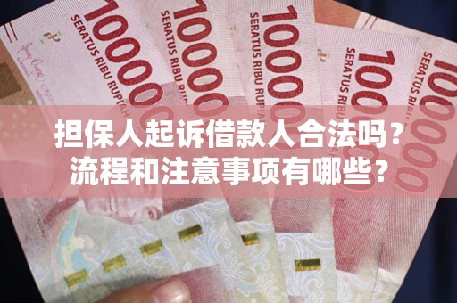 济南担保人起诉借款人合法吗？流程和注意事项有哪些？