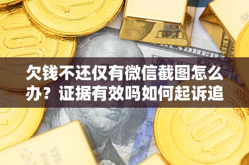 济南欠钱不还仅有微信截图怎么办？证据有效吗如何起诉追回欠款？