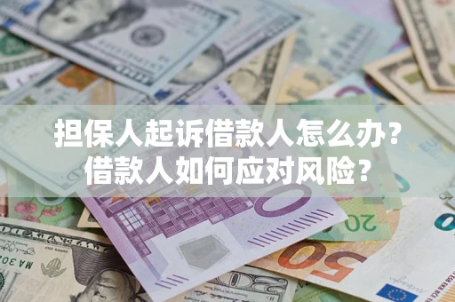济南担保人起诉借款人怎么办？借款人如何应对风险？