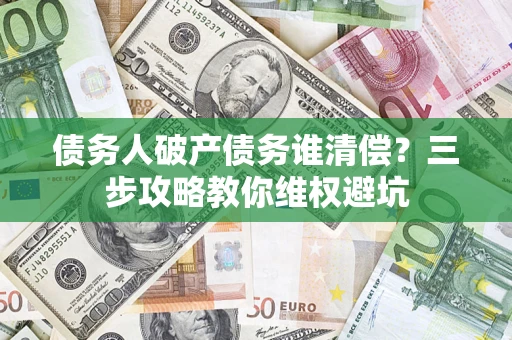 济南债务人破产债务谁清偿？三步攻略教你维权避坑